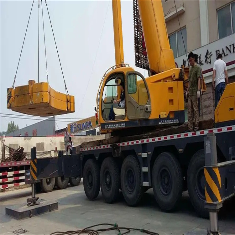 常州新北当地吊车出租|机器吊装|75吨|工厂搬迁服务